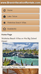 Mobile Screenshot of braninvacationrentals.com